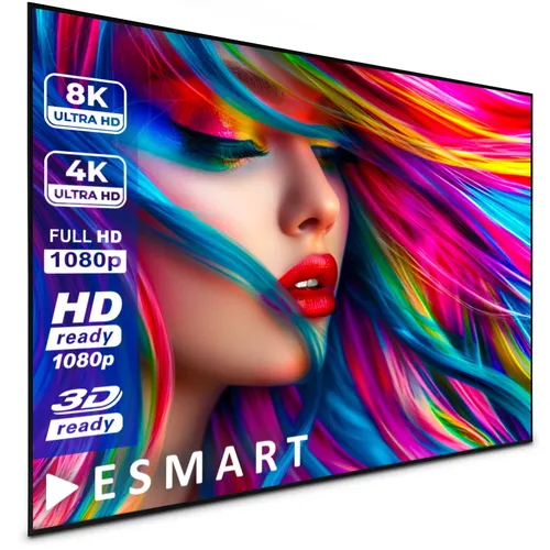 ESMART Expert UKD Rahmen-Leinwand 150
