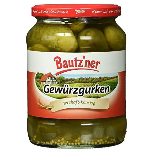 Bautz´ner Gewürzgurken herzhaft-knackig, 360 g