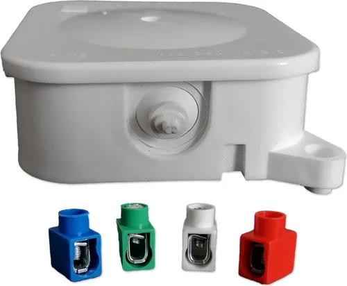 Verteilerdose | 4-fach | 400V | 86x86x35mm | IP42