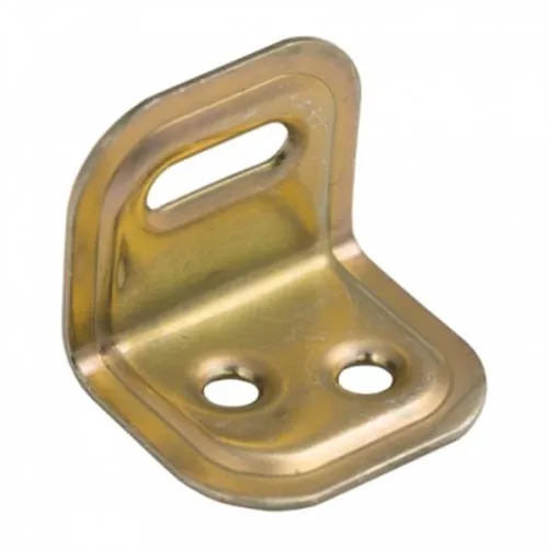 20x Verstellwinkel geprägt 25 x 25 x 29 mm galvanisch gelb verzinkt