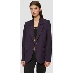 QS Damen 2158283 Blazer, 4988, Größe 36 - Blazer für Damen mit Pattentasche aus elastischem Interlockjersey, bietet optimalen Tragekomfort für jeden Anlass.