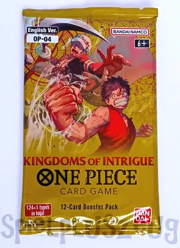 Kingdoms of Intrigue One Peace Card Game 12-Card Booster Pack English ver.