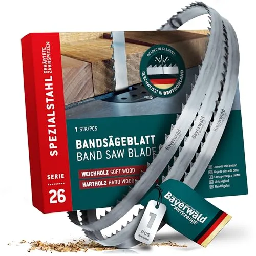Bayerwald Spezialstahl gehärtete Zahnspitzen Bandsägeblatt von Bayerwald