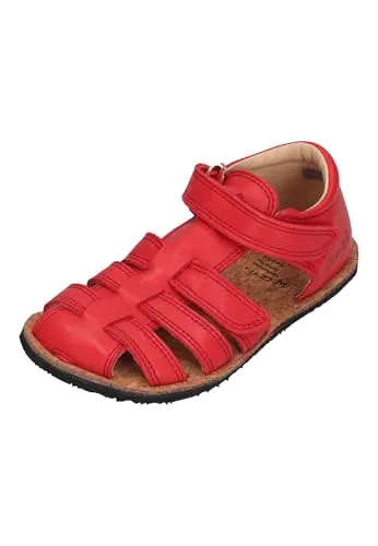 KOEL Barefoot Kinder Sandalen ARIN NAPPA ferr red, Größe:22 EU - Bequeme und flexible Kinder Sandalen für unbeschwertes Spielen, mit hochwertigem Obermaterial und rutschfester Sohle für sicheren Halt.