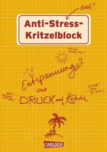 Anti-Stress Kritzelblock: Entspannung statt Druck und Hektik