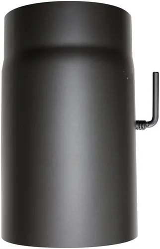 JUSTUS Ofenrohr, 150 mm, 2-tlg für Kaminöfen - Aschesauger - Hochwertiges Doppelwandrohr aus Stahlblech für sichere Kamininstallation, Durchmesser 150 mm, ideal für effiziente Abgasführung.