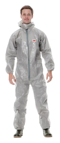 3M Schutzanzug 4570 grau Typ 3/4/5/6 Größe L