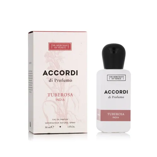 The Merchant of Venice Tuberosa India Eau De Parfum 30 ml - Damendüfte, luxuriöser Duft mit blumigen Noten von Tuberose, ideal für besondere Anlässe.