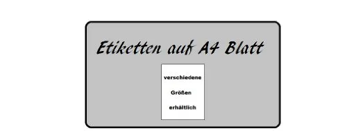Etiketten 10 Blatt A4 192 X 59,1 Ordner Rückenschilder 40