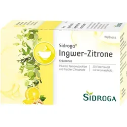 Sidroga Wellness-Tee Ingwer-Zitrone Filterbeutel 20X2.0 g
