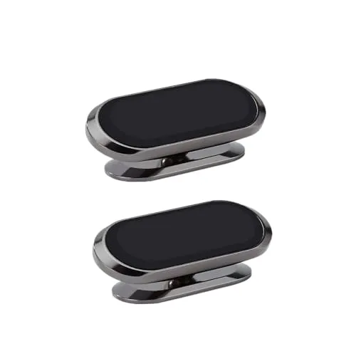 LDJYEONS Handyhalterung Auto(2 Stücke), Auto Telefon Halter Magnetisch, Kann 360° Drehen Geeignet Für iPhone, Android, Samsung und Smartphones