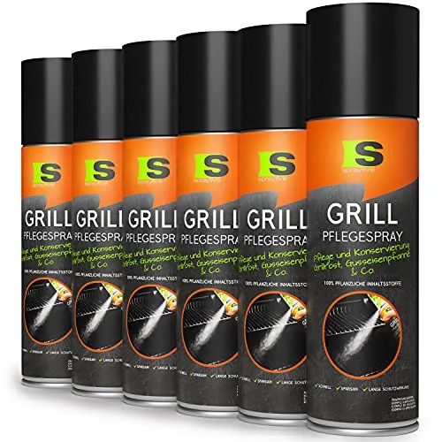 Spraytive 6 x 500ml Grill-Pflegespray von Spraytive
