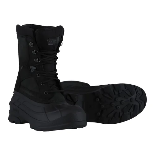 Kamik Herren Nation Plus Schneestiefel, Schwarz (44 EU) von Kamik
