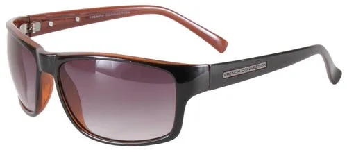 French Connection Herren Polycarbonat Sonnenbrille - Schwarz