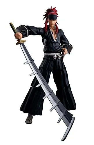 S.H.Figuarts Bleach: Thousand-Year Blut War Renji Abarai Figur - Actionfigur aus der beliebten Bleach-Serie, detailgetreu und perfekt für Sammler ab 15 Jahren. Ein Muss für Anime- und Manga-Fans!