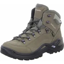 Lowa Renegade Gtx Mid Ws 0925 Stein 38.5 - Beige - 38,5 - Beliebter Damen-Wanderschuh für vielseitige Outdoor-Aktivitäten. Wasserdicht und atmungsaktiv dank GORE-TEX®. Hoher Tragekomfort und optimale Dämpfung für lange Wanderungen auf befestigten Wegen.