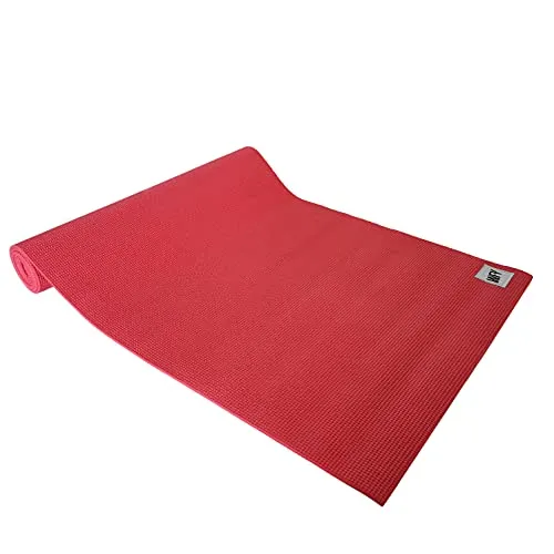 Yogamatte »Annapurna Comfort« | Sehr rutschfest aus ECO-PVC hergestellt | Angenehm bei Hautkontakt | Strapazierfähig & langlebig | 183 x 61 x 0,5 cm | Ideale Unterlage für Yoga & Pilates | rot