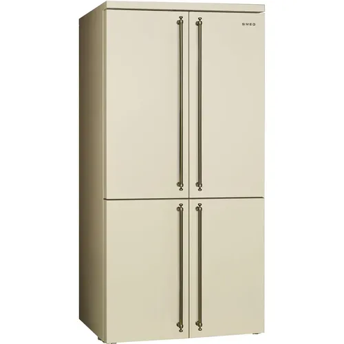 Smeg FQ60CPO6 French-Door Kühl-Gefrierkombination in Creme