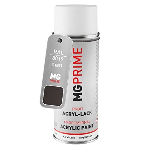 MG PRIME RAL 8019 Graubraun/Grey brown Spraydose 400 ml matt schnelltrocknend