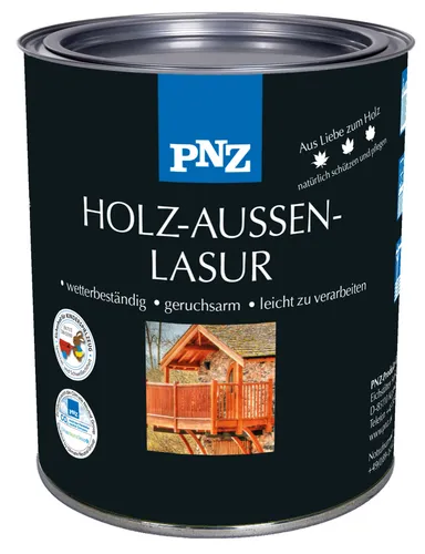 Holz-Außen-Lasur rustikal - 10 Liter