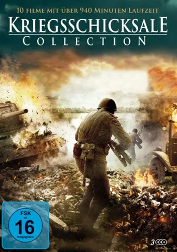 Kriegsschicksale Collection [3 DVDs] 10 Kriegsfilme 3 DVD NEU & OVP