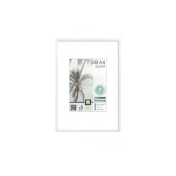 Kunststoffrahmen  Kyoto , weiß , Kunststoff , Maße (cm): B: 22 H: 31 T: 1.8