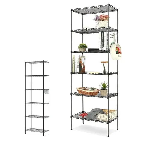 Bücherregale & Bücherschränke Schwarz von LUCKZON