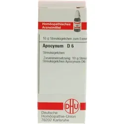 Apocynum D 6 Globuli 10 g