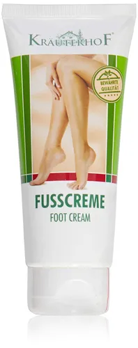 Fußcreme 1x100 ml, 1er Pack, mit Rosskastanie, Sheabutter Kräuterhof