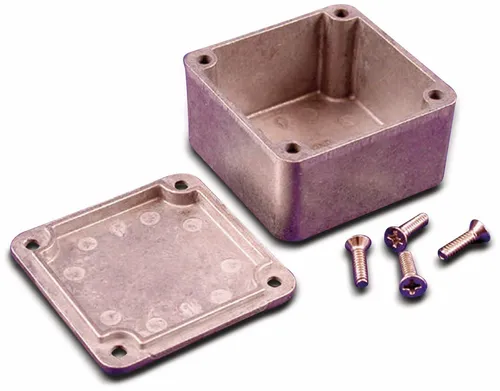Hammond Electronics 1590LB Universal-Gehäuse 50 x 50 x 31 Aluminium Druckguss Aluminium 1St.