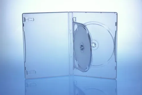 DVD Hüllen / Farbe: transparent / 3er 3fach DVD Box 10