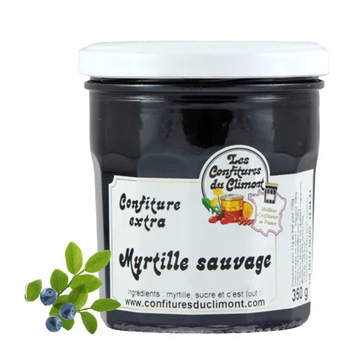 Les Confitures Wilde Heidelbeere Konfitüre extra handwerklich hergestellt