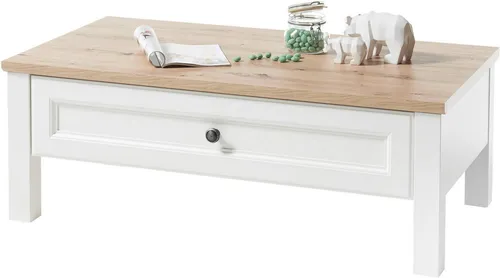 Mid.you Couchtisch Weiß mit Schublade von Stolkom Sp.z.o.o.