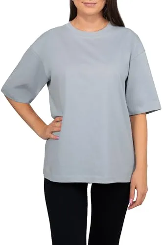 Reichstadt Oversized Damen T-Shirt 25RSW070 Light Blue S