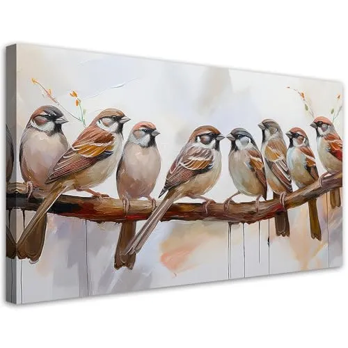 Feeby Leinwandbild in beige von Feeby