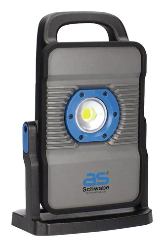 AS Schwabe Akku-LED Strahler 20 W, Acculine Multi A2 2600Lm - Akku-Lampe mit hoher Lichtleistung von 2600 Lumen, ideal für den Einsatz im Freien oder bei Stromausfällen.