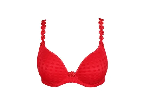 Marie Jo Mieder-BH rot B80 - Eleganter Mieder-BH in leuchtendem Rot, optimaler Halt und perfekten Sitz für jeden Tag, aus hochwertiger, pflegeleichter Materialkombination.