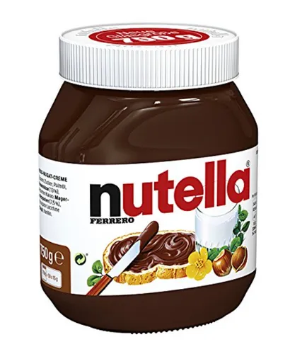 FERRERO NUTELLA 750g - Beliebter Schokoladenaufstrich - Brotaufstrich mit unverwechselbarem Schokoladengeschmack, perfekt für Frühstück und Snacks – ein Genuss aus Italien!
