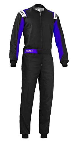 Sparco Rookie 2020 Jumpsuit XXL Schwarz/Blau