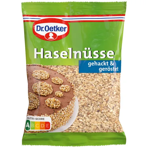 Oetker Haselnüsse gehackt 0,1 Kg