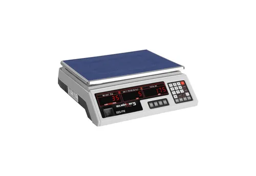 Steinberg Systems Präzisionswaage SBS-PW-302W - Feinwaage mit 30 kg Kapazität, präzise 2 g Genauigkeit und 6-fach LED-Display für optimale Lesbarkeit, ideal für den Einsatz in Geschäften und bei der Gewichtskontrolle.