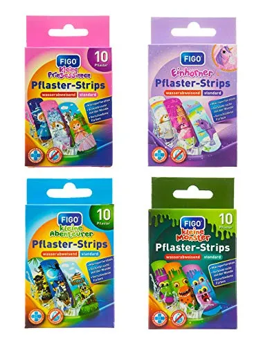 Kunterbunte Kinderpflaster Pflaster Kinder Wundpflaster Kunterbunt 40
