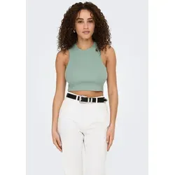 ONLY Tanktop ONLVILMA S/L CROPPED TANK TOP JRS NOOS grün XS (34)