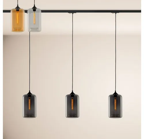 s.luce Pendelleuchte Cruet – Flexible Esstisch-Hängeleuchte mit 1-Phasen-Schiene - Die s.luce Cruet Pendelleuchte bietet modernes Design und flexible Lichtgestaltung. Ideal für große Räume, lässt sich die Schiene individuell anpassen und sorgt für eine angenehme Atmosphäre.