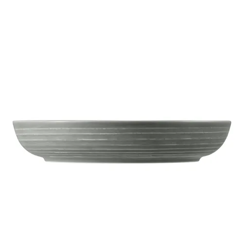 Seltmann Weiden Terra Perlgrau Foodbowls 28 cm - Moderne Schüssel aus hochwertigem Porzellan, ideal für stilvolle Tischdekoration und vielseitig einsetzbar in der Küche.