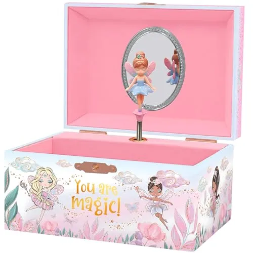 Giggle & Honey Musikalische Fee Schmuckkästchen für Mädchen von Giggle & Honey