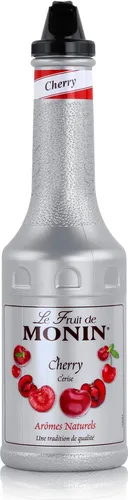 Monin Fruchtpüree Mix Kirsche 1L - Cocktails Milchshakes (1er Pack)