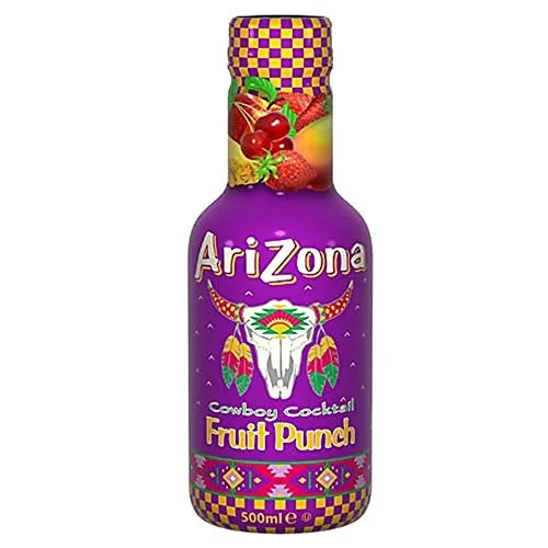 AriZona Cowboy Cocktail Fruit Punch 500ml (Flasche)