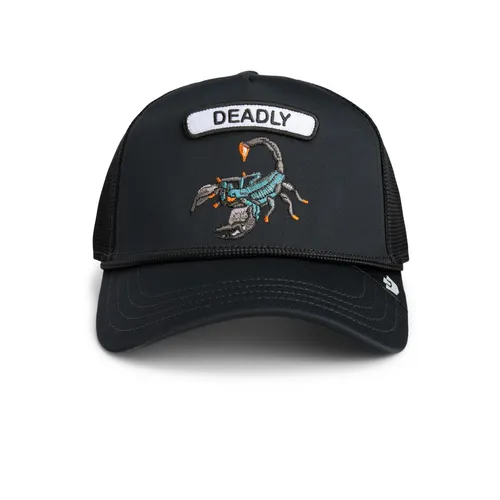 Goorin Bros. GB2 Deadly Scorp Trucker Cap - Trucker Cap aus hochwertigem Material mit verstellbarem Verschluss, ideal für stilvolle und bequeme Alltagslooks.