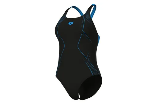 ARENA Damen Schwimmanzug W GRAPHIC SWIMSUIT SWIM PRO BACKLB - Sportlicher Damen Badeanzug, strapazierfähig und ideal für häufiges Schwimmen. Genießen Sie höchsten Tragekomfort beim Training oder im Wettkampf.